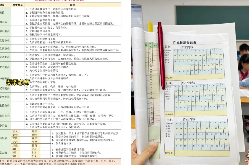 图片[5]-小红书卖《班主任班级管理表格》，0成本，一年变现13w！-知鸿阁